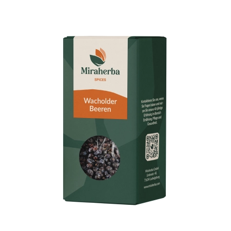 Miraherba - Bayas de enebro ecológicas enteras - 50g