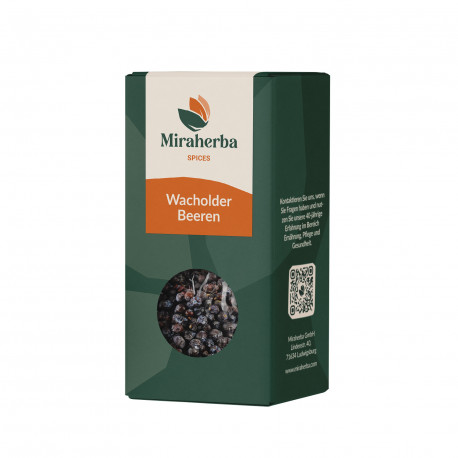 Miraherba - bacche di ginepro bio intere - 50g