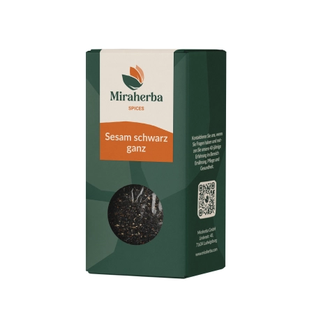 Miraherba Orgánico, semillas de Sésamo negro - 50g