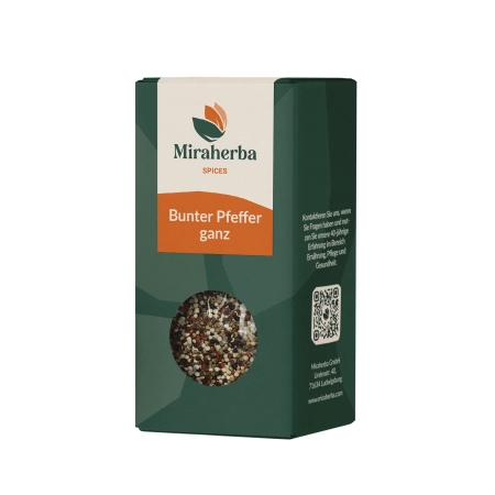 Miraherba - pimiento ecológico entero de colores - 50g