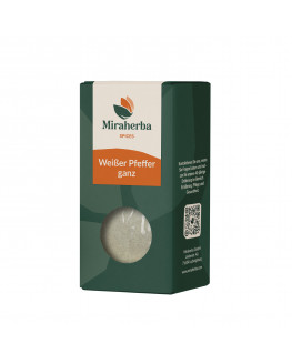 Miraherba - Bio Poivre blanc entier - 50g