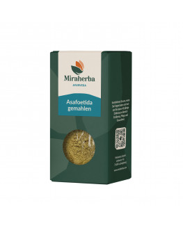 Miraherba - Asafétida orgánica molida - 70g | Especias Miraherba