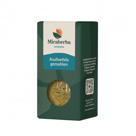 Miraherba - Organic Asafoetida ground - 70g | Miraherba Spices