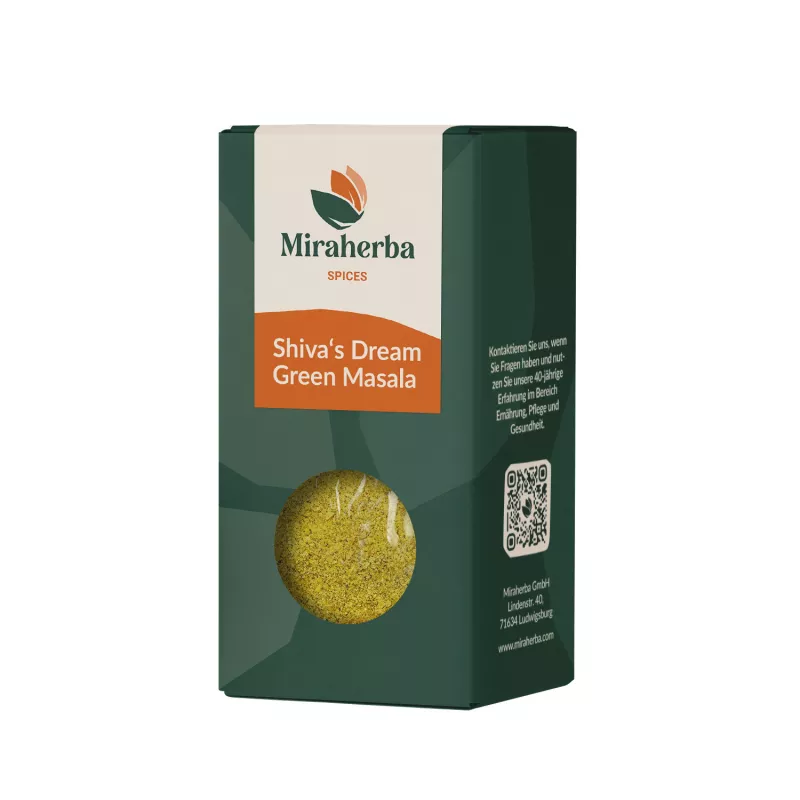 Miraherba - Shiva's Dream, Green Masala - 50g | Gewürzmischungen