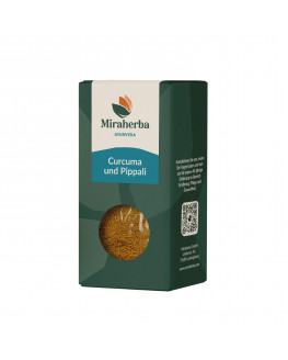 Miraherba - cúrcuma orgánica + pippali - 50g, cúrcuma