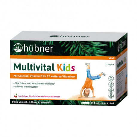 Hübner - Multivital Kids - 15 x 15ml