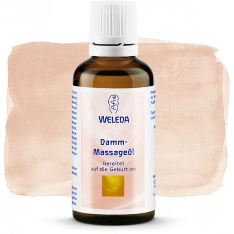 Weleda Damm-Massageöl - bereitet auf die Geburt vor
