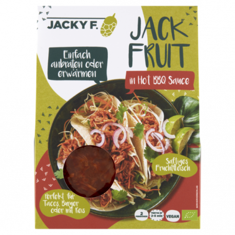 Jacky F. - Jackfruit ecológico en salsa barbacoa picante - 300g