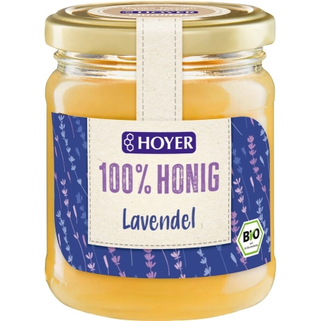 HOYER - Bio Lavendelhonig - 250g