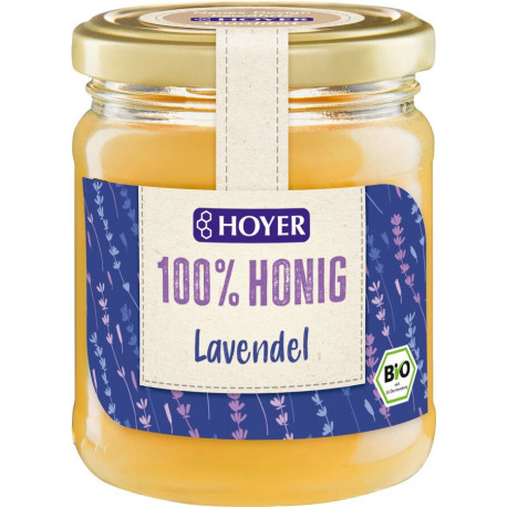 HOYER - Organic lavender honey - 250g