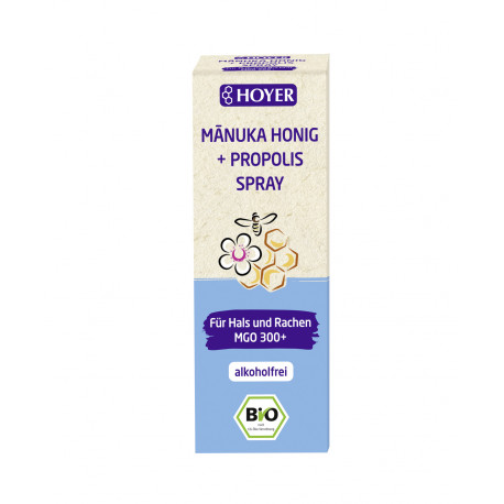HOYER - Manuka Honig + Propolis Spray - 20ml