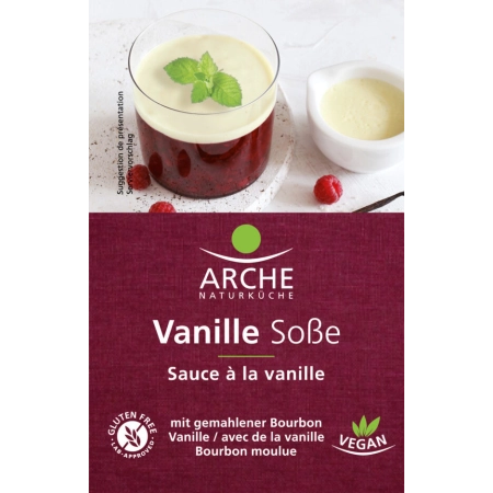 Arche - Salsa de vainilla, sin gluten - 3x16g