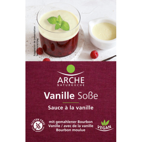 Arche - Salsa de vainilla, sin gluten - 3x16g
