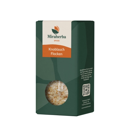 Miraherba - Bio Knoblauchflocken geschnitten - 100 g