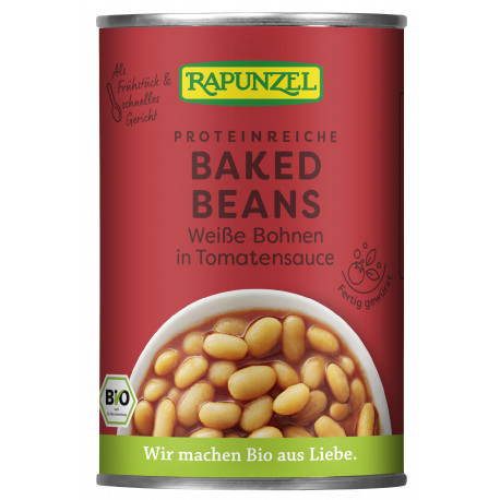 Rapunzel - Baked Beans, Alubias en salsa de Tomate - 400g