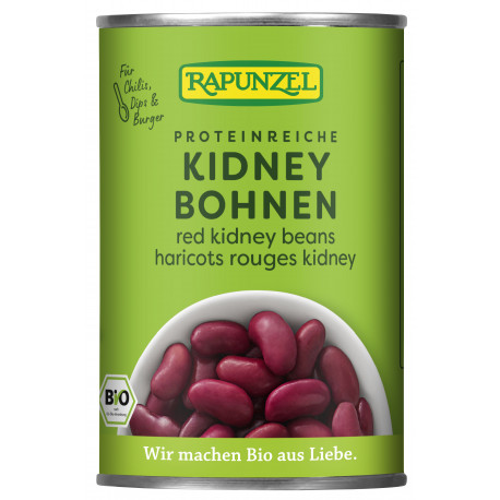 Rapunzel Red Kidney beans in the tin - 400g