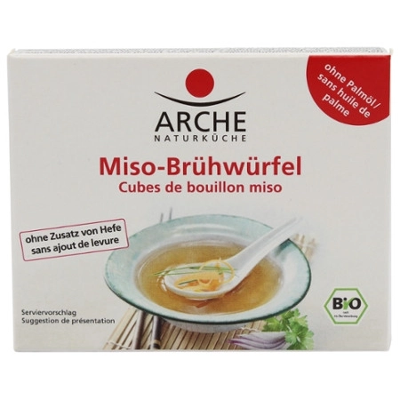 Arche - Miso-Brühwürfel - 60g | Miraherba Brühe