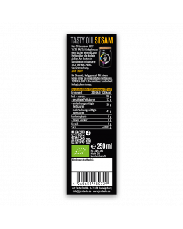 Just Taste - Tasty Oil Sésame - 250ml | Huile biologique Miraherba