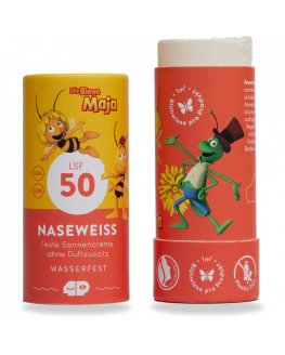 4peoplewhocare - Crema solare solida per bambini SPF 50 "Maya the Bee" - 40 g