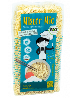 Mister Mie - Nouilles Ramen BIO - 250g | Aliments Miraherba