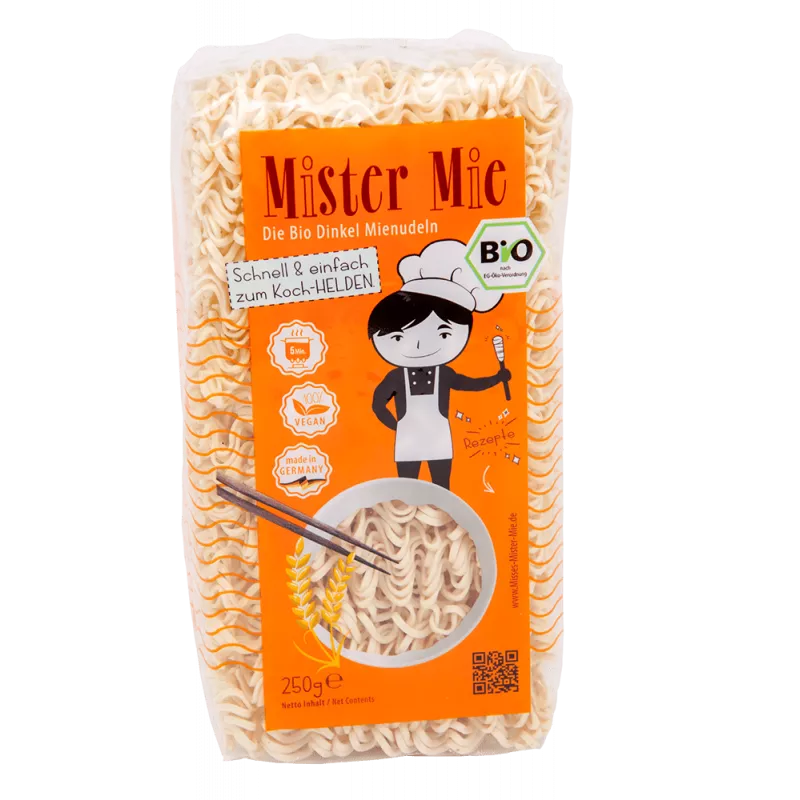 Mister Mie - Organic spelt pasta - 250g| Miraherba Lebensmittel