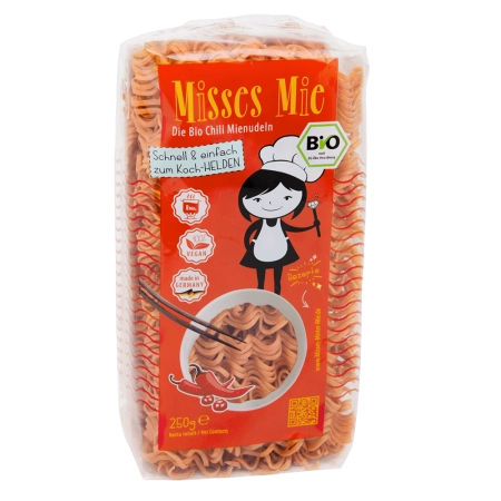 Misses Mie - Bio Chili Mienudeln - 250g | Miraherba Lebensmittel