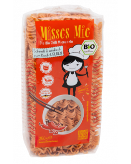 Misses Mie - Pâtes de mie bio au piment - 250g | Aliments Miraherba