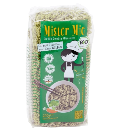 Mister Mie - Bio Gemüse Mienudeln - 250g | Miraherba Lebensmittel