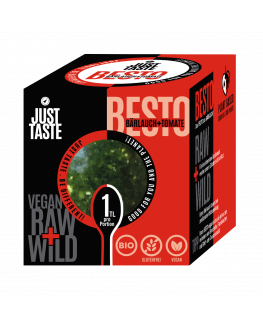 Just Taste - Besto aglio selvatico + pomodoro - 165ml | Miraherba