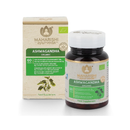 Maharishi - Ashwagandha natural - 60 tabletas | Miraherba Ayurveda