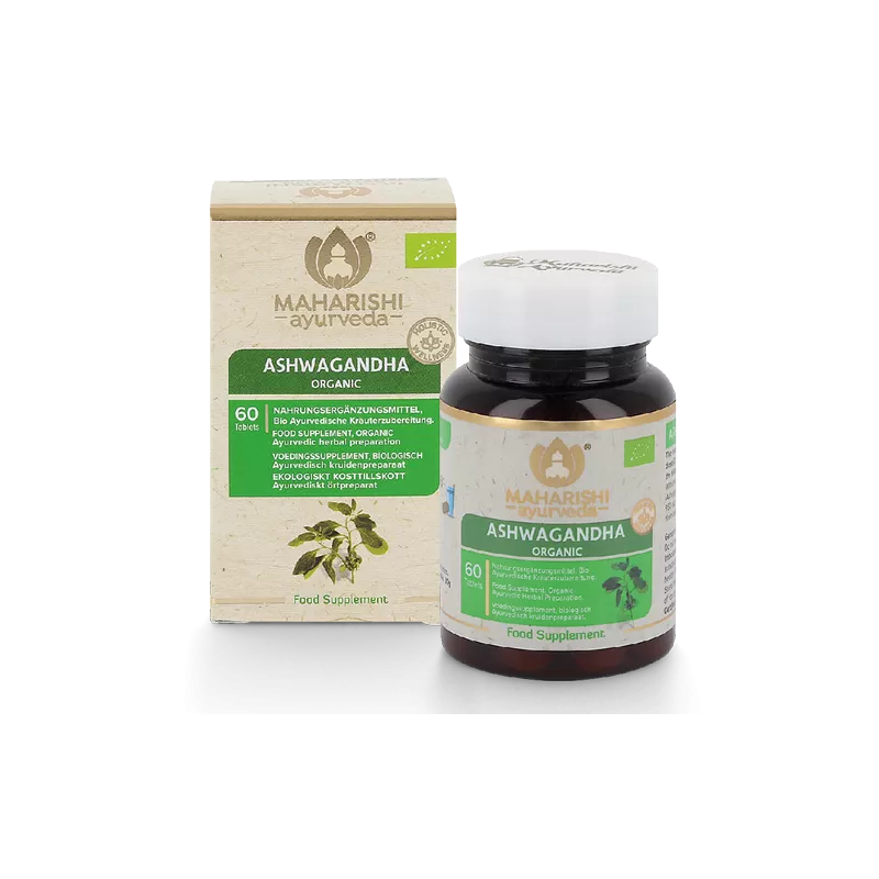 Maharishi - Ashwagandha Natural - 60 Tablets | Miraherba Ayurveda