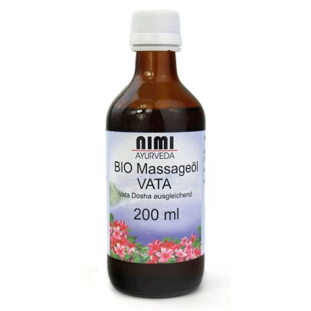 Nimi - Aceite de Masaje Vata Bio - 200ml | Miraherba Ayurveda