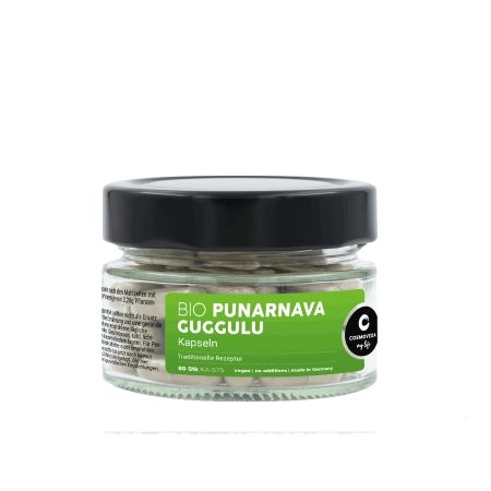 Cosmoveda - BIO Punarnava Guggulu Capsule - 80 | Miraherba Ayurveda