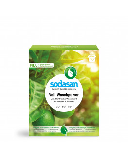 Sodasan - Voll-Waschpulver Limette - 1,01kg | Miraherba Öko Haushalt