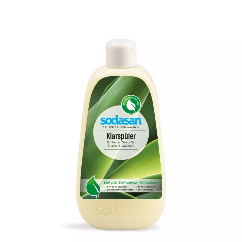 Sodasan - Brillantante - 500ml | Pulizia e risciacquo Miraherba