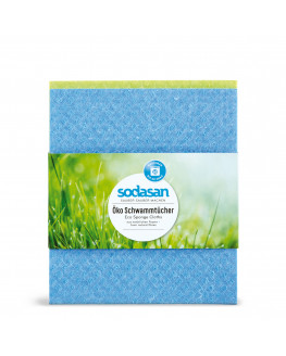 Sodasan Eco sponge cloths - Pack of 2 | Miraherba organic household
