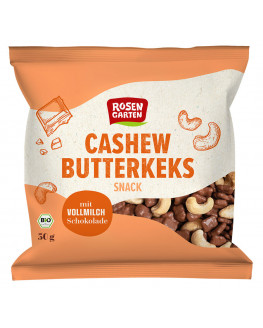 Rosengarten - Cashew butter biscuit snack - 50g | Miraherba Nüsschen