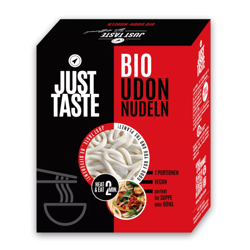 Just Taste - Nouilles udon bio - 300g | Nouilles Miraherba