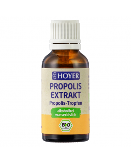 HOYER - Extracto de Propóleo orgánico sin alcohol - 30ml