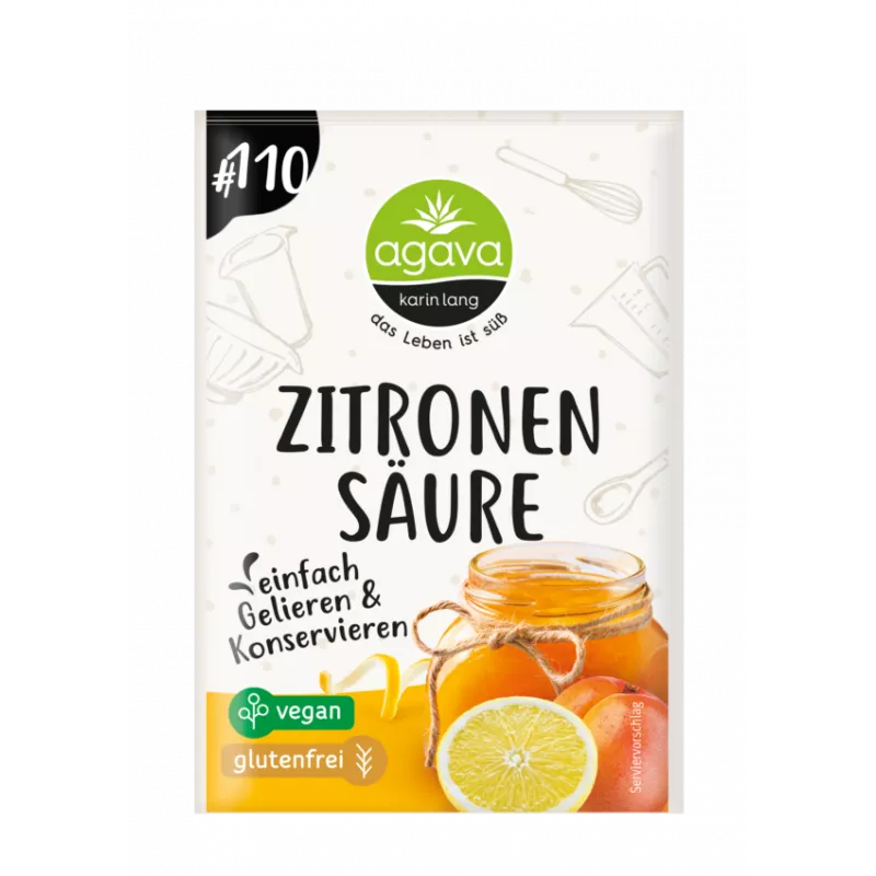 Agava - Zitronensäure - 10g