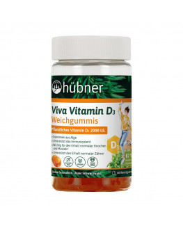 Hübner - Vitamina D3 Viva - Gomme morbide - 150g