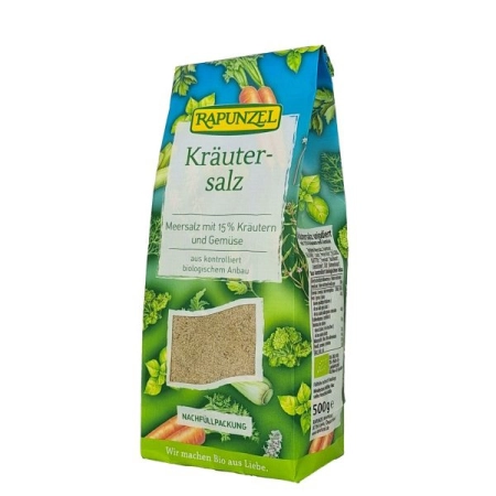 Rapunzel - Recambio de sal de hierbas - 500g