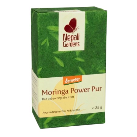 Nepali Gardens - Moringa Power Pur Organic Herbal Tea - 35g