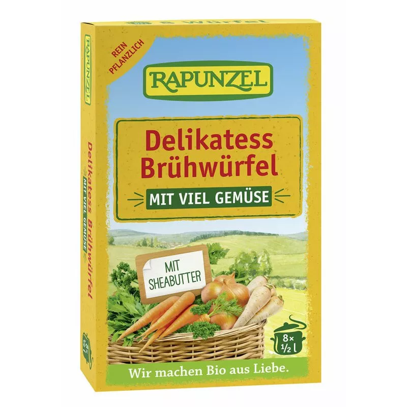 Rapunzel - Pastillas de caldo delicatessen - 8x11g