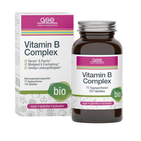 GSE - Complesso vitaminico B (organico) - 150 compresse