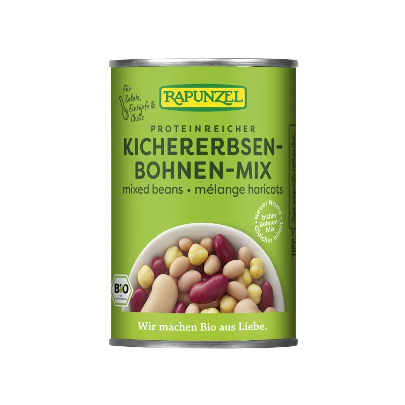 Rapunzel - Mezcla de frijoles en lata - 400 g