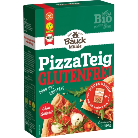 Bauckhof masa de Pizza libre de gluten - 350 g