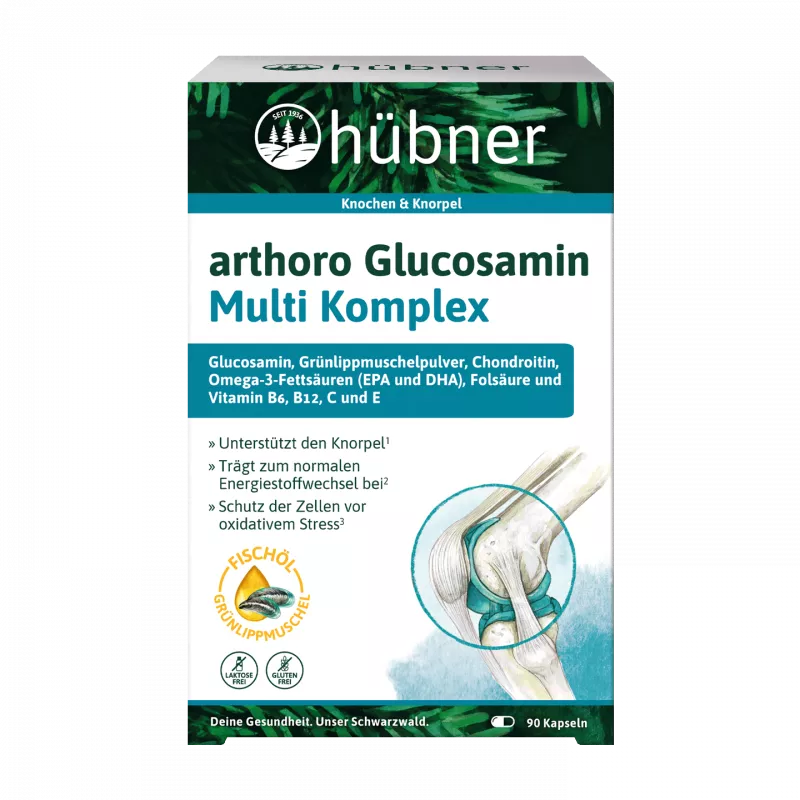Hübner - arthoro Glucosamin Multi Komplex - 90 Kapseln