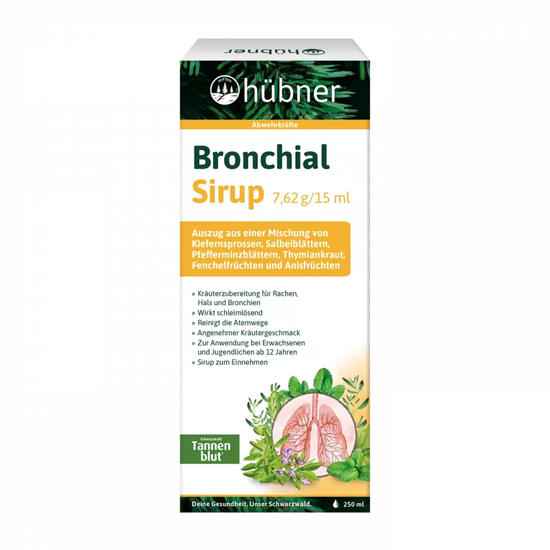 Hübner - Jarabe Bronquial - 250ml