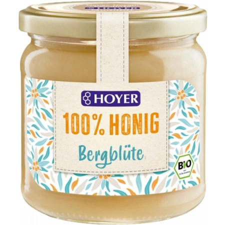 HOYER - Miel de fleurs de montagne bio - 500g